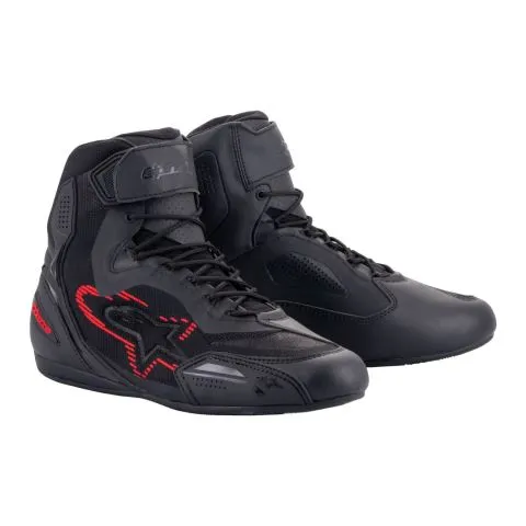 Scarpe Touring Alpinestars Faster-3 Rideknit Black Dark Grey Brig