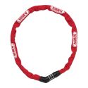 Catena Abus Steel-O-Chain™ 4804C/75 rosso
