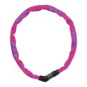 Catena Abus Steel-O-Chain™ 4804C/75 rosa