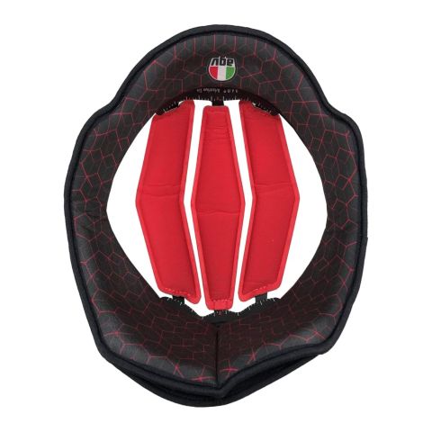 Agv Calotta Interna Pista Gp R (ml) Black / Red