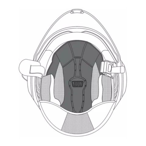 Agv Fluido de carcasa interna (xs) Neutro