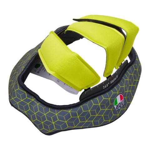 Agv Calotta Interna Pista Gp Rr Grey / Yellow Tg. Xxl