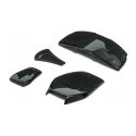 Agv Kit Air Vents And Spoiler Sportmodular Glossy Carbon