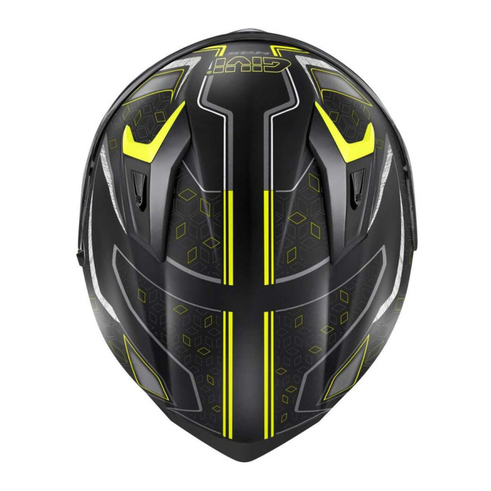 Casco Integrale Givi 50.8 Mystical Nero Giallo Fluo