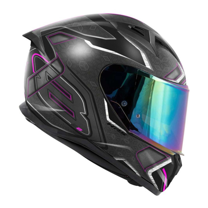 Casco Integrale Givi 50.8 Mystical Titanio Fucsia