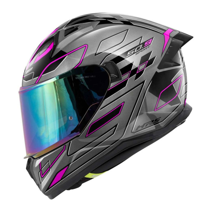Casco Integrale Givi 50.9 Assault Nero Fucsia