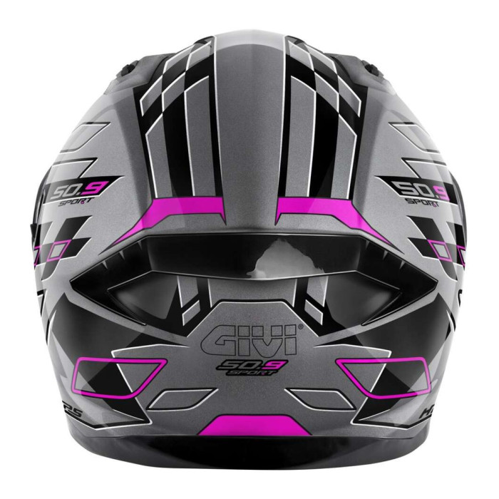 Casco Integrale Givi 50.9 Assault Nero Fucsia