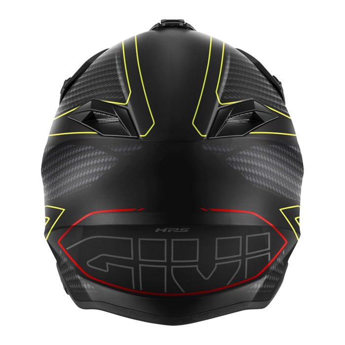 Casco Cross Givi 60.1 Effect Nero Giallo Rosso