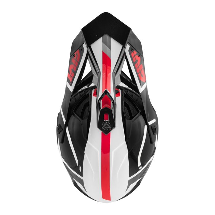 Casco Cross Givi 70.1 Logic Nero Bianco Rosso