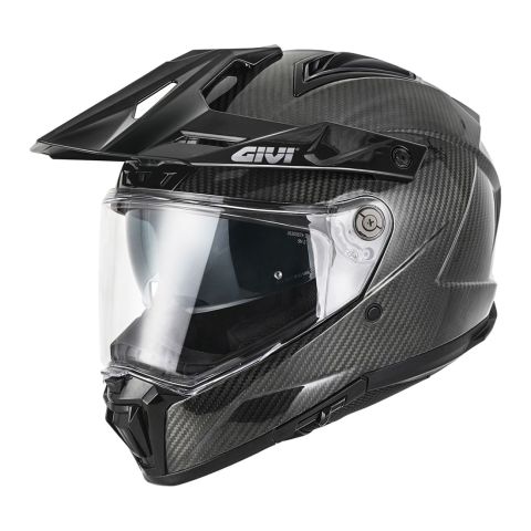 Casco Enduro Givi 80.1 Carbon Carbonio Lucido