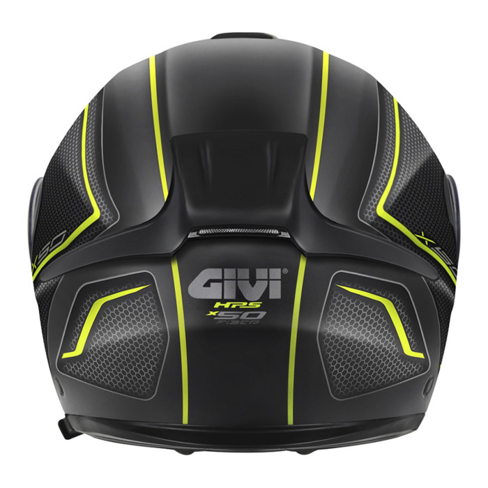 Casco Modulare Givi X50 Hologram Nero Op. Giallo