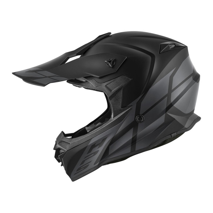 Casco Cross Givi 60.1 Invert Nero Opaco Grigio