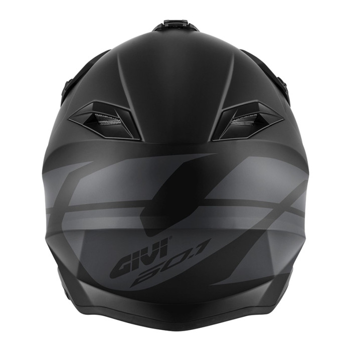 Casco Cross Givi 60.1 Invert Nero Opaco Grigio