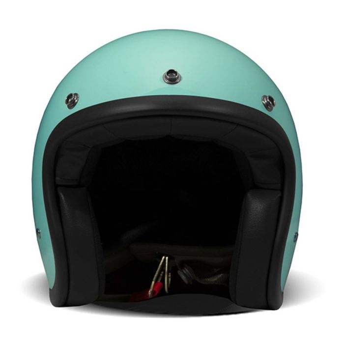 Casco Jet Dmd Retro Mono Turquoise