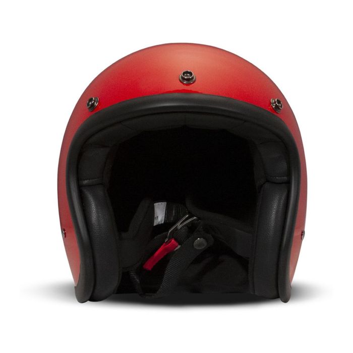 Casco Jet Dmd Retro Mono Red
