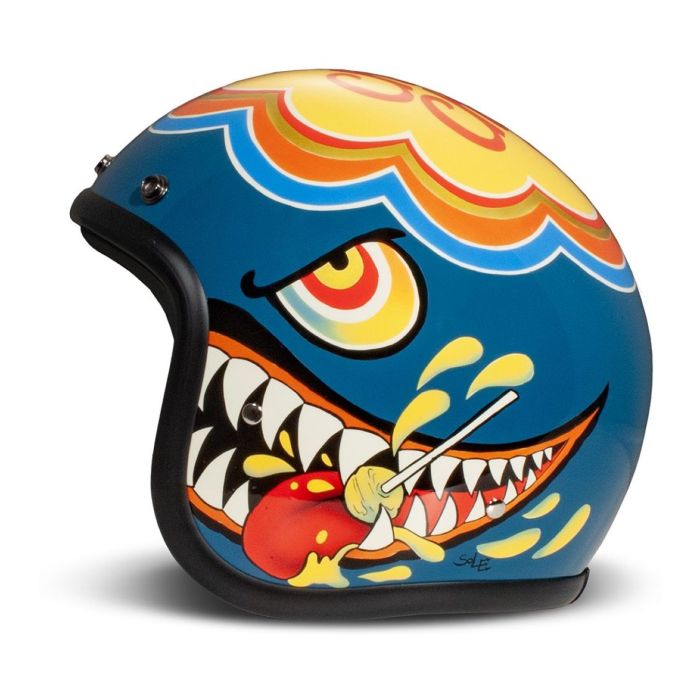 Casco Jet Dmd Retro Lollipop