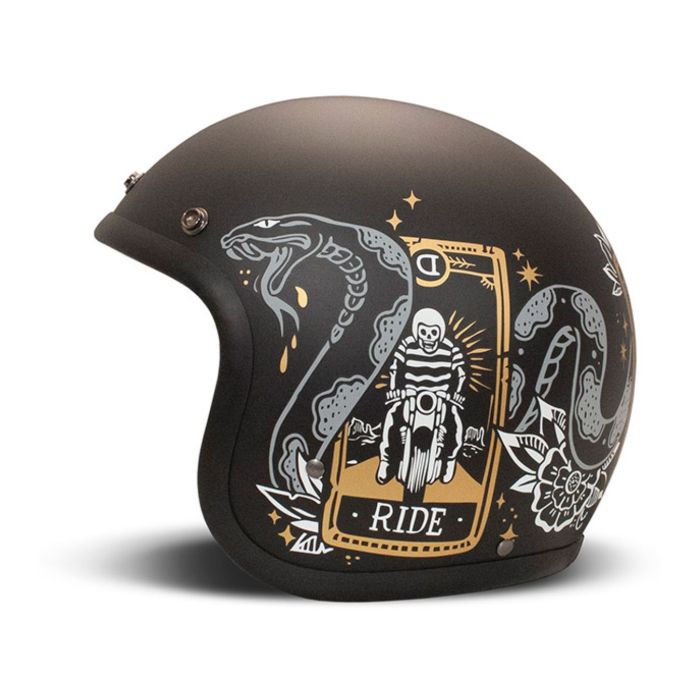 Casco Jet Dmd Retro Graphic Cards