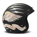 Casco Jet Dmd Retro Graphic Eagle