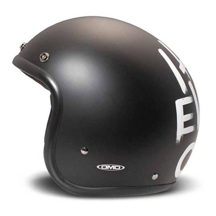 Casco Jet Dmd Retro Graphic I Hate Everyone