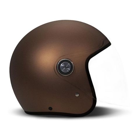 Casco Demi-jet Dmd P1 Mono Caffè