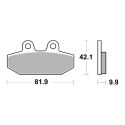 Set Pastiglie Brembo 07hd23sp Sint. Road Ant.