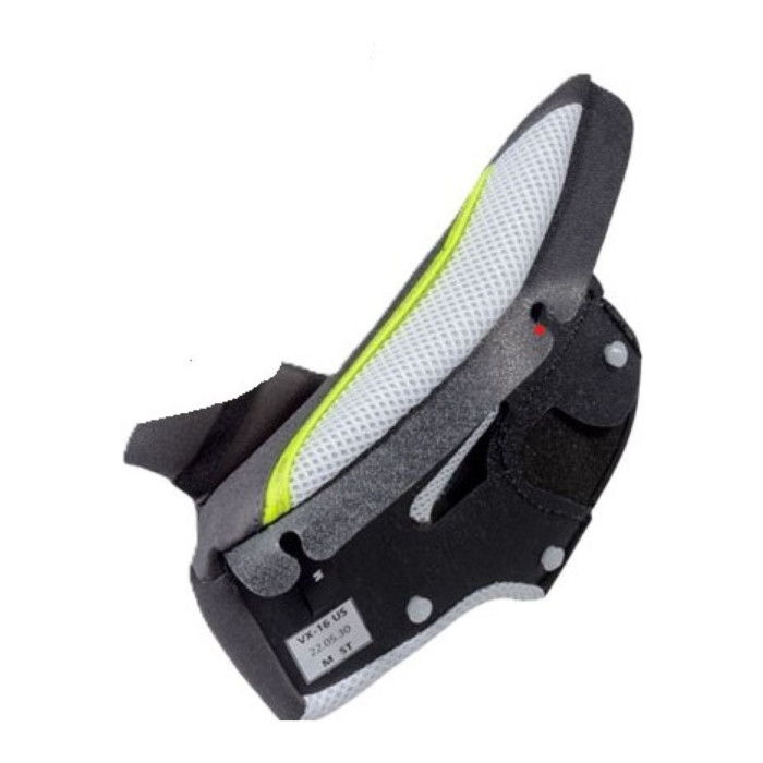 Scorpion Vx-16 Evo Air Cheek Pad Kw Light Grey Xl