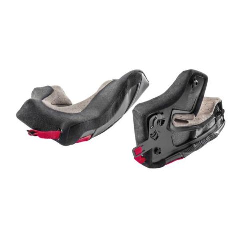 Nolan Sp Cheek Pads Steadyfit Tg.l (40mm) Grey-black Per X903/ultra