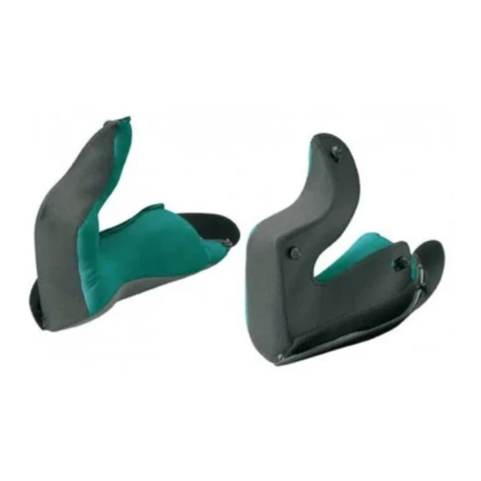 Nolan Almohadas Racing Tg.xl (40mm) Verde para X802/r/rr/rultra/rrultra