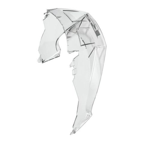 Nolan Spoiler Aerodinamico Trasparente Per X803 Rs Ultra