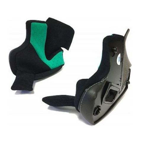 Nolan Guanciali Steadyfit Tg.m -l-xl-2xl (30mm) Green Per Ncom.x1004ultr