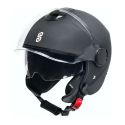 Casco Jet Oj Sogno Matt Black