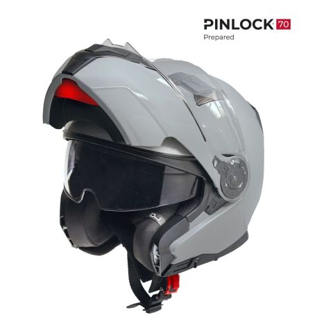 Casco Modulare Oj Orizzonte Grigio Milano