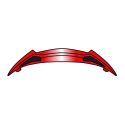 Spoiler Posteriore Per Casco Twist 2.0 Red Gloss