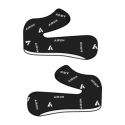 Guanciali Airoh Per Casco Twist 2.0 Tg. S (10+15mm) Black/white Letterin