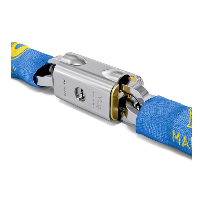 Catena Viro Con Lucchetto Maglia Quadra8mm X 150cm