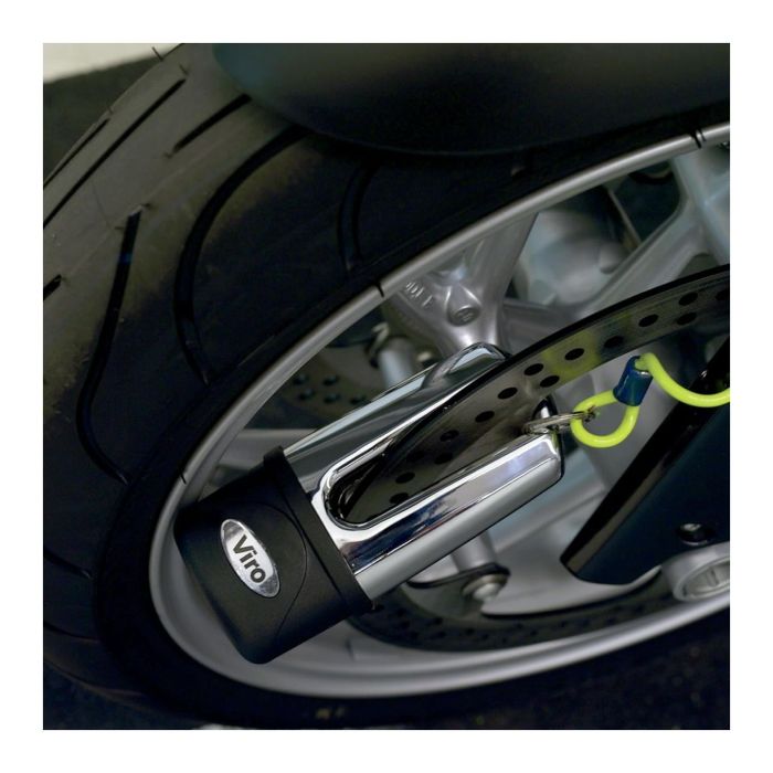 Extreme 11 mm chrome armored Viro disc lock