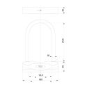 Arco Acciaio Viro 2r.arc.rig.l25,5x10,5 Bl