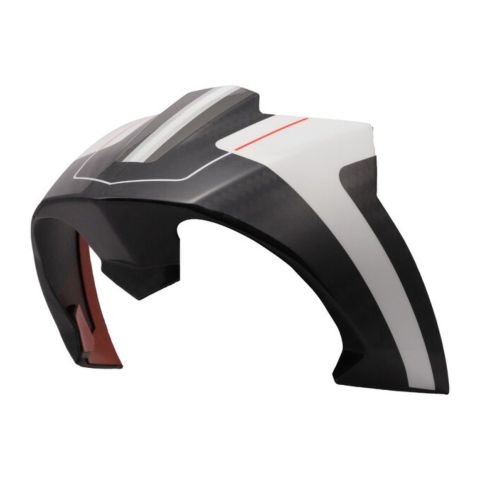 Ls2 Ff805 Spoiler Carbon Raute White Grey