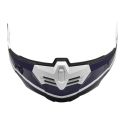 Ls2 Ff906 Chin Bar Swipe White Blue