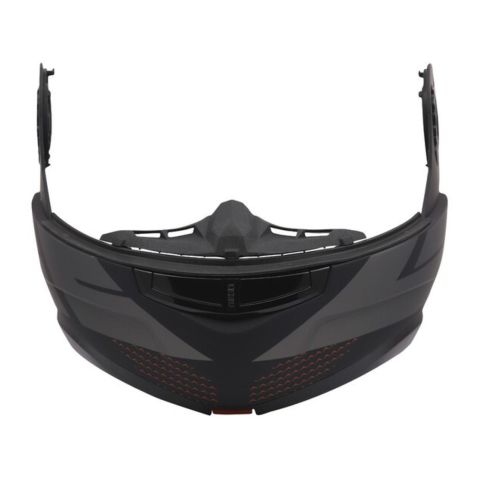 Ls2 Ff908 Chin Bar Code Matt Black Grey