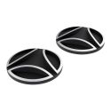 Placche Metallo Casco Momo Fgtr Black/silver