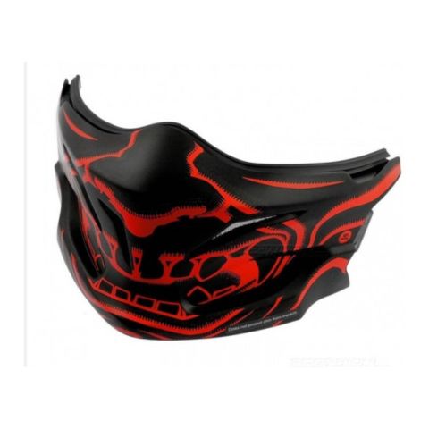 Maschera Scorpion Per Exo-combat Samurai M/black-red