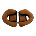 Guanciali Scorpion Per Casco Belfast Evo Luxe/carbon Brown 3xl