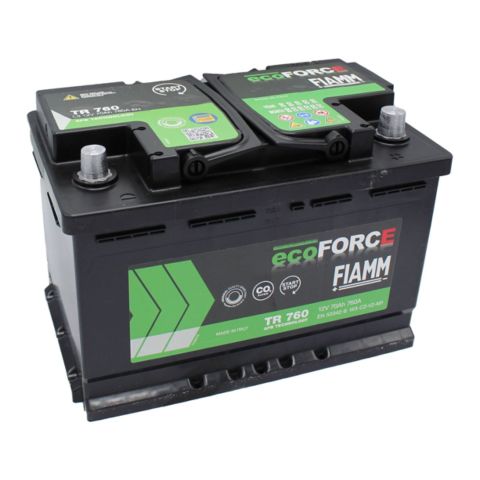 Batteria Auto Fiamm Tr 760 Ecoforce Afb Start/stop L3 Afb 70