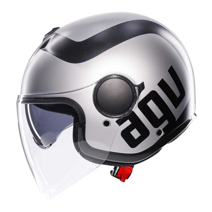 Casco Agv Eteres E2206 Rimini Matt Grey/black
