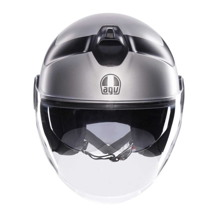 Casco Agv Eteres E2206 Rimini Matt Grey/black