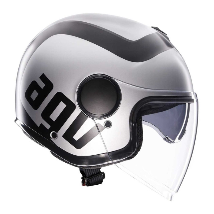 Casco Agv Eteres E2206 Rimini Matt Grey/black