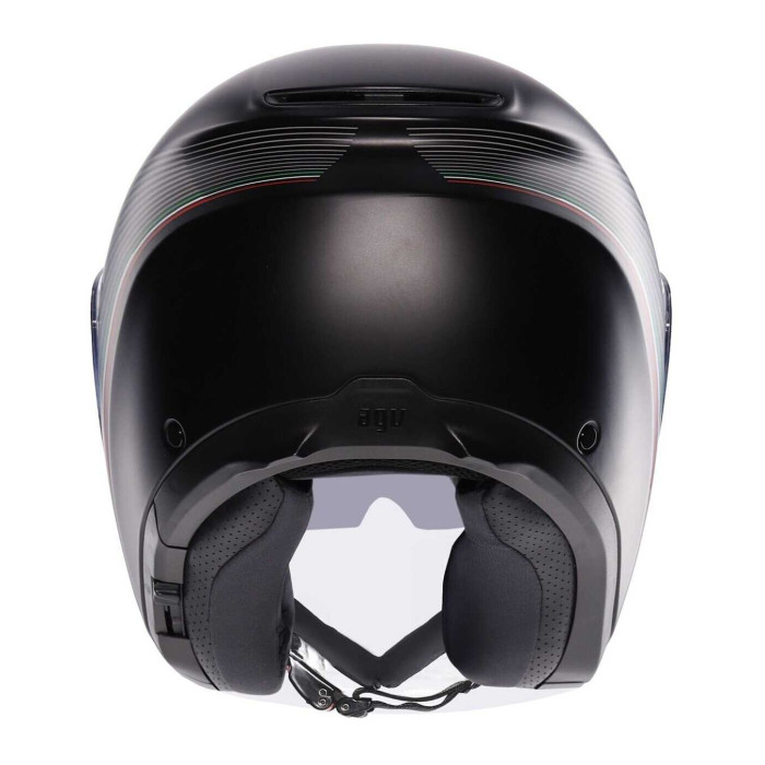 Casco Agv Irides E2206 Bologna Matt Black/tricolore