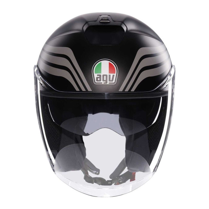 Casco Agv Irides E2206 Bologna Matt Black/tricolore