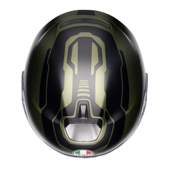 Casco Agv Irides E2206 Sakai Matt Green/black